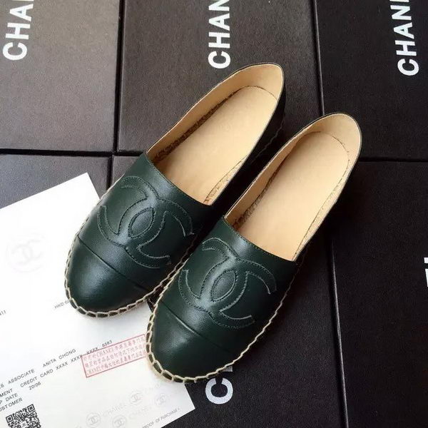 Chanel Espadrilles CH1512 Green