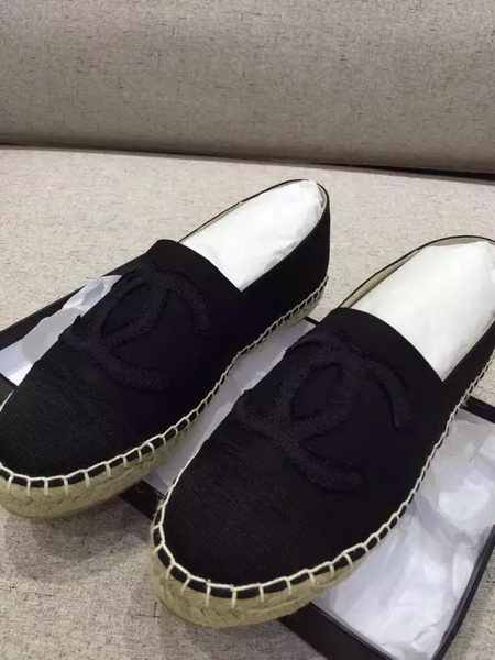 Chanel Espadrilles Canvas CH1449 Black