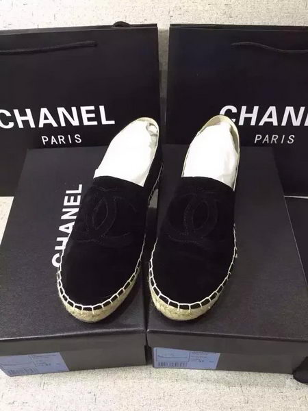 Chanel Espadrilles Canvas CH1450 Black