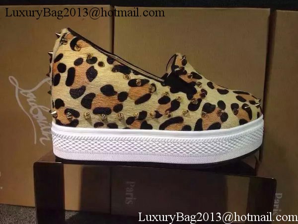 Christian Louboutin Casual Shoes CL1527 Leopard