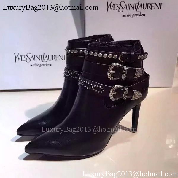 Yves Saint Laurent Ankle Boot YSL274 Black