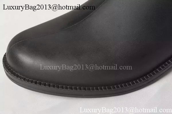 Hermes Ankle Boot Leather HO565 Black