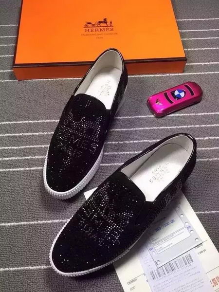 Hermes Casual Shoes HO0566 Black