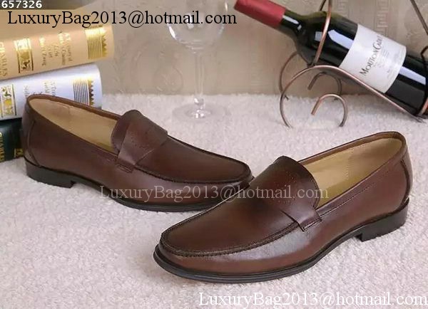 Hermes Casual Shoes Leather HO559 Brown