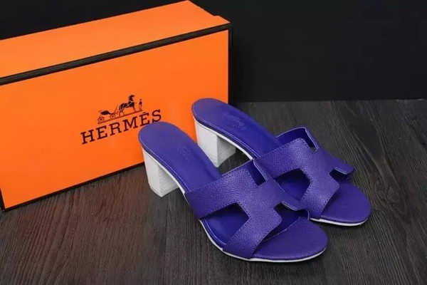 Hermes Slipper Leather HO0524 Violet
