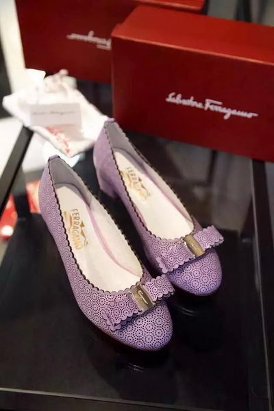 Salvatore Ferragamo 30MM Pump FL0618 Purple