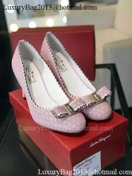 Salvatore Ferragamo 90MM Pump FL0621 Light Pink