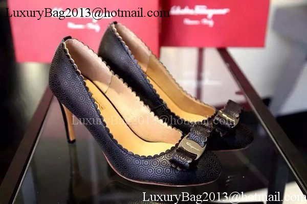 Salvatore Ferragamo 90MM Pump FL0624 Black