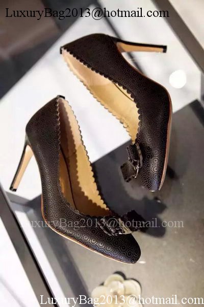 Salvatore Ferragamo 90MM Pump FL0624 Black