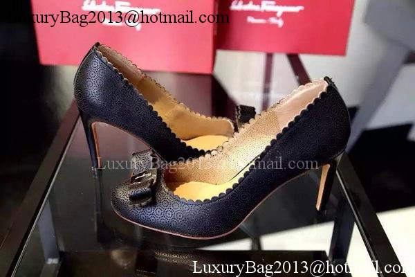 Salvatore Ferragamo 90MM Pump FL0624 Black