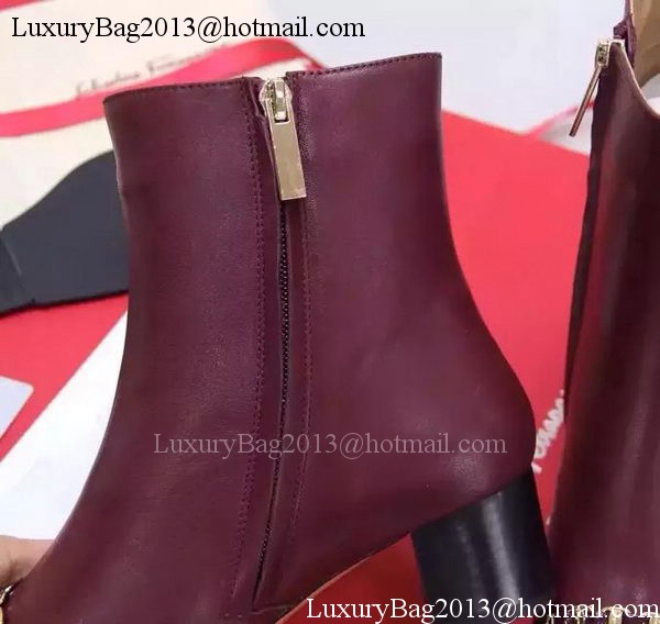 Salvatore Ferragamo Ankle Boot FL0641 Burgundy