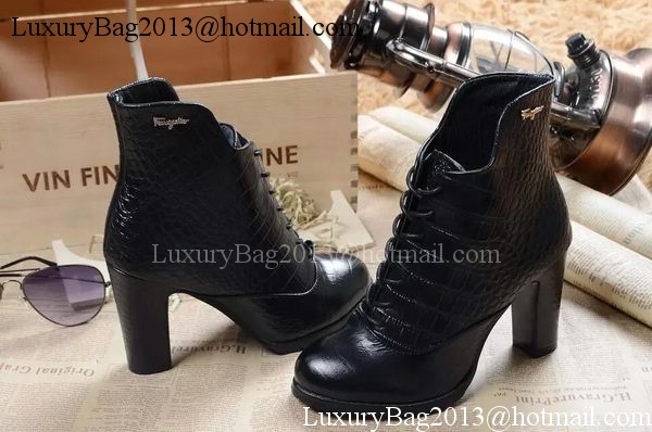 Salvatore Ferragamo Ankle Boot FL0646 Black