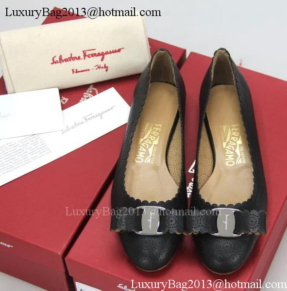 Salvatore Ferragamo Ballerina Flat FL0632 Black