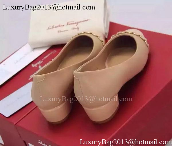 Salvatore Ferragamo Ballerina Flat FL0645 Apricot