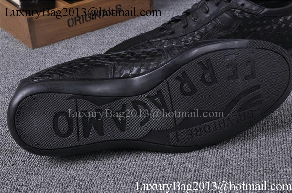 Salvatore Ferragamo Casual Shoes FL0651 Black