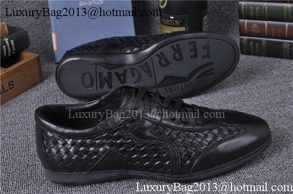 Salvatore Ferragamo Casual Shoes FL0651 Black