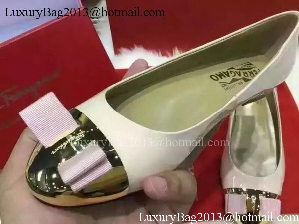 Salvatore Ferragamo Flat Patent Leather FL0607 Pink