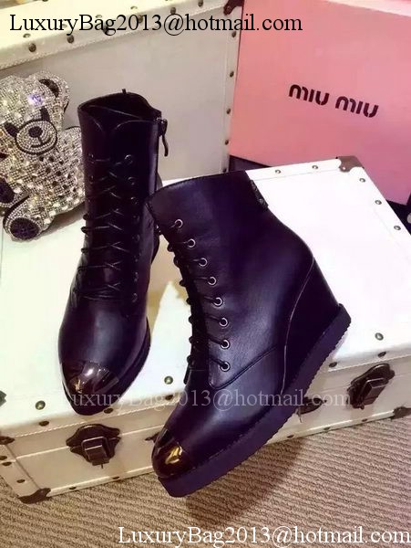 miu miu Ankle Boot MM392 Black