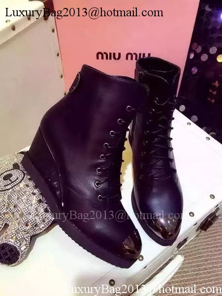 miu miu Ankle Boot MM392 Black