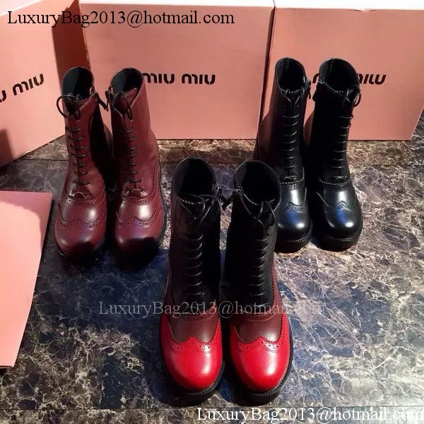 miu miu Ankle Boot MM393 Black