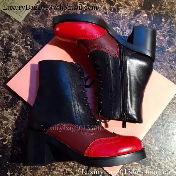 miu miu Ankle Boot MM394 Red