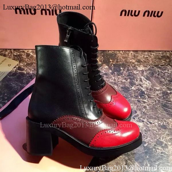 miu miu Ankle Boot MM394 Red