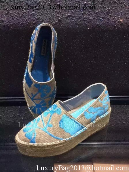 miu miu Casual Shoes MM349 Blue