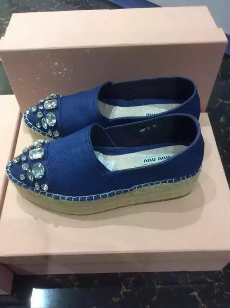 miu miu Casual Shoes MM350 Blue