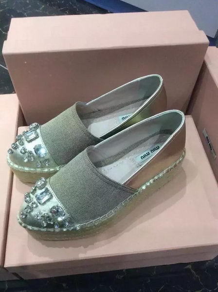 miu miu Casual Shoes MM351 Grey