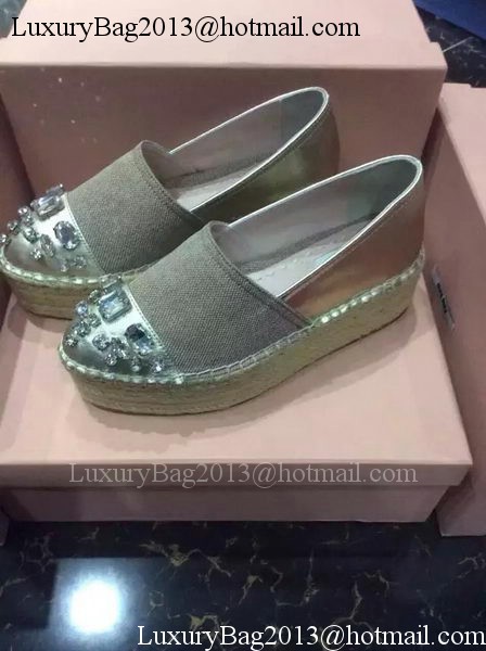 miu miu Casual Shoes MM351 Grey