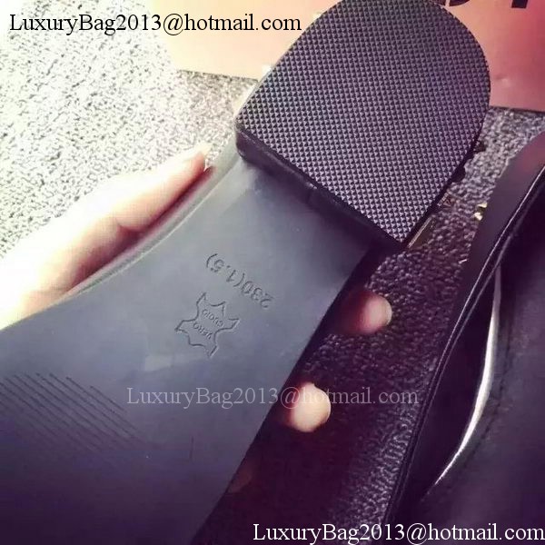 miu miu Leather Flat MM391 Black