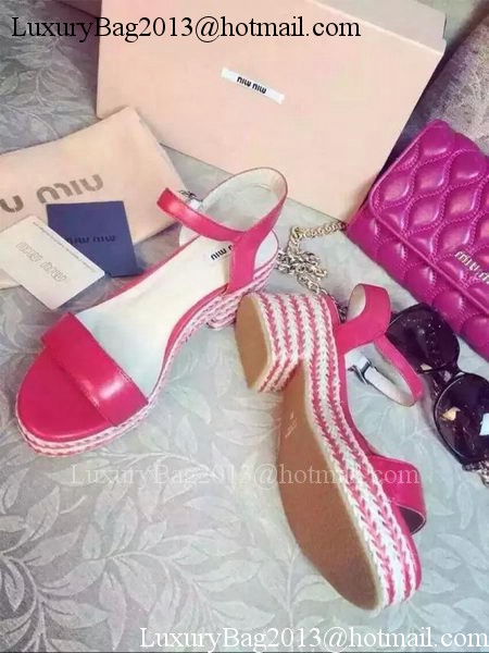 miu miu Sandal MM370 Red