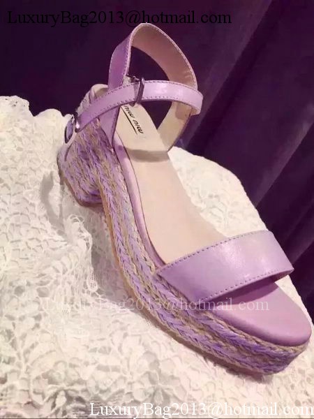 miu miu Sandal MM371 Light Purple