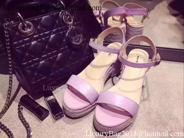 miu miu Sandal MM371 Light Purple