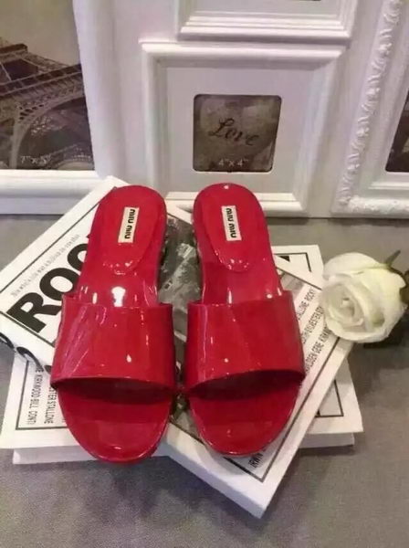 miu miu Slippers MM372 Red