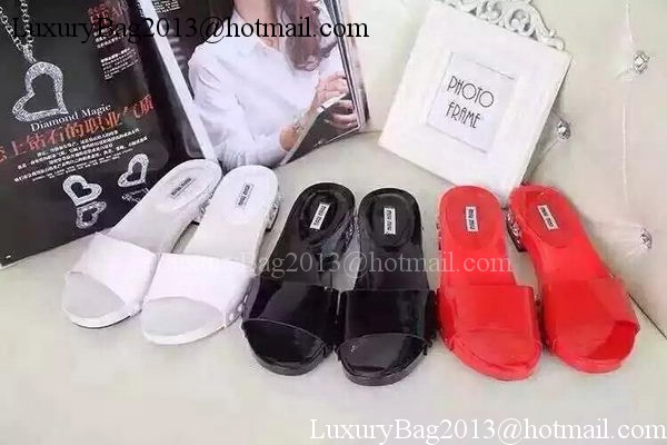 miu miu Slippers MM374 White