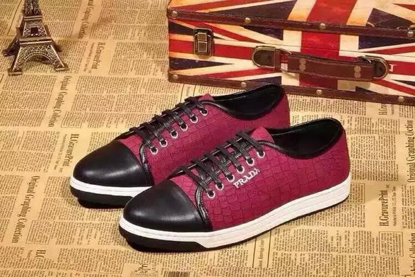 Prada Casual Shoes Leather PD488 Rose