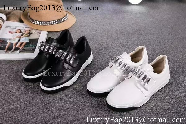 Prada Casual Shoes Leather PD537 White