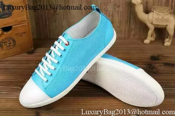 Prada Casual Shoes PD496 Light Blue