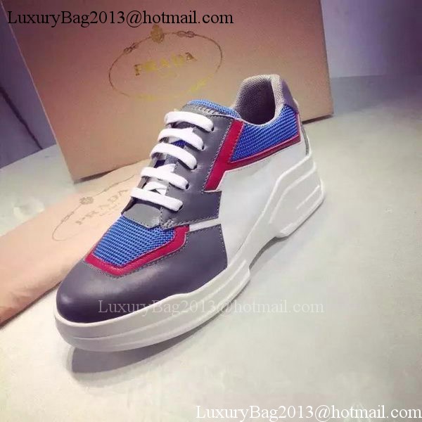 Prada Casual Shoes PD502 Blue