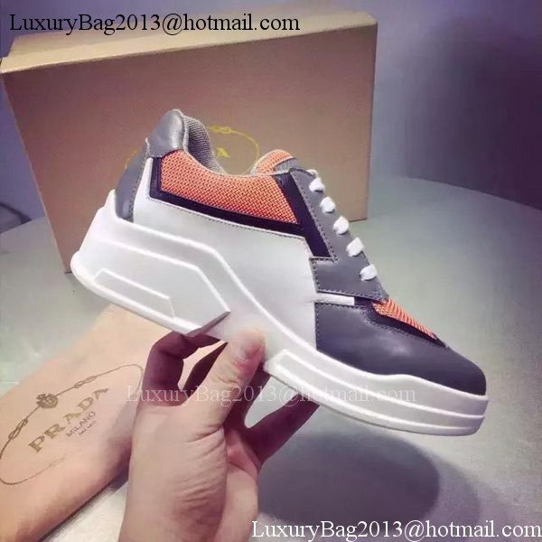 Prada Casual Shoes PD503 Orange