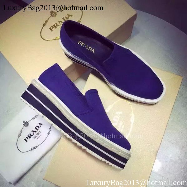 Prada Casual Shoes PD505 Blue