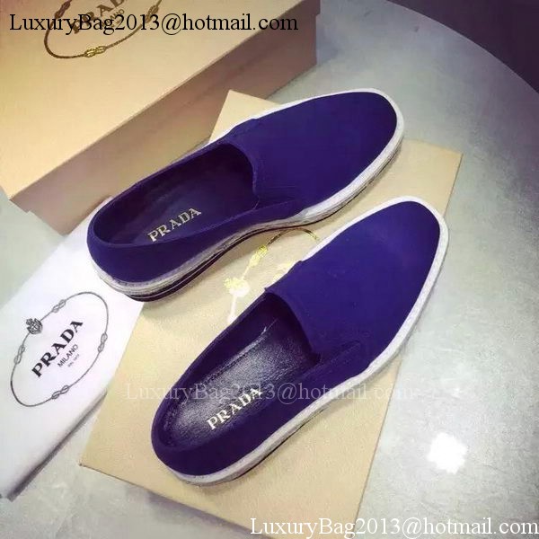 Prada Casual Shoes PD505 Blue