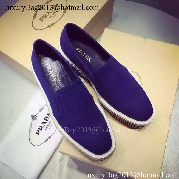 Prada Casual Shoes PD505 Blue