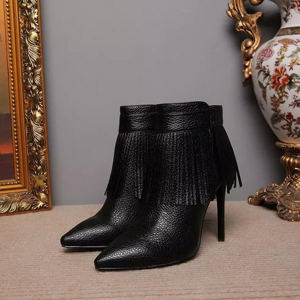 Valentino Ankle Boot Leather VT633 Black
