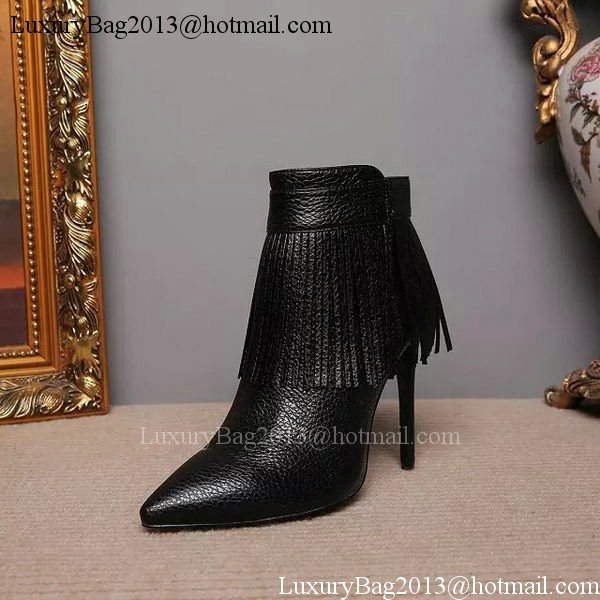 Valentino Ankle Boot Leather VT633 Black