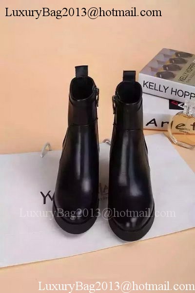 Valentino Ankle Boot Leather VT684 Black