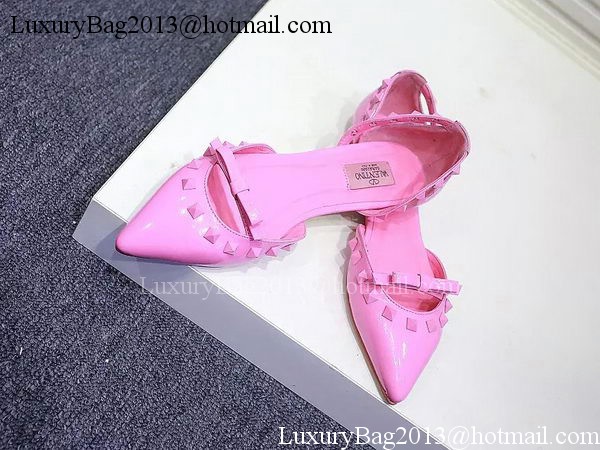 Valentino Leather Flat VT577 Pink