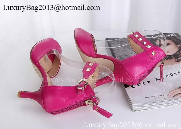 Valentino Leather Pump VT570 Rose