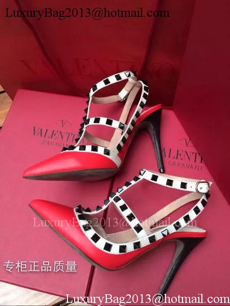 Valentino Leather Pump VT590 Red